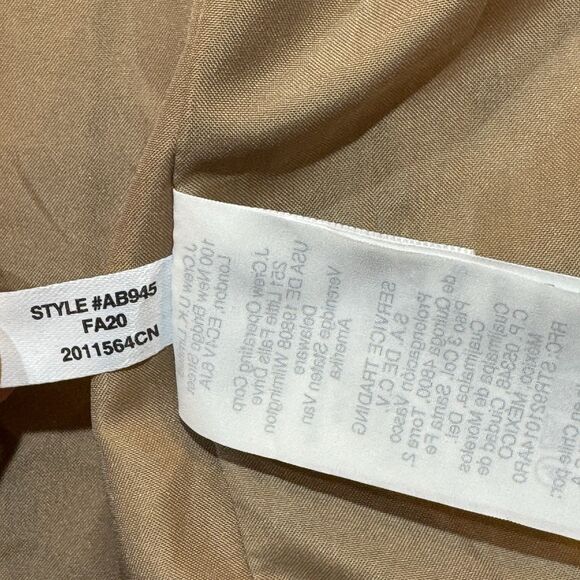 J.Crew Factory City Coat Camel Wool Blend Size 00 FA20 - Picture 12 of 16